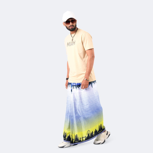 Men's Soft Cotton Print Lungi