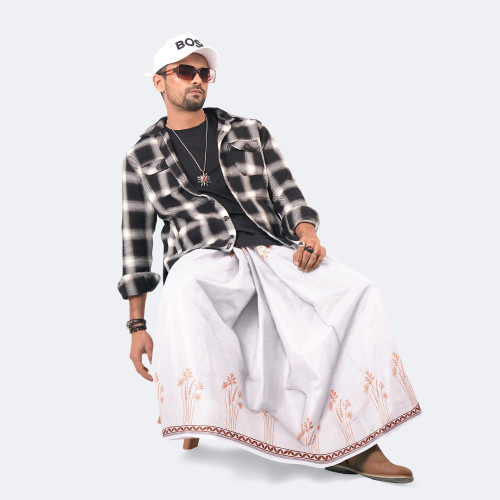 Bikkhato Lungi is made from soft cotton