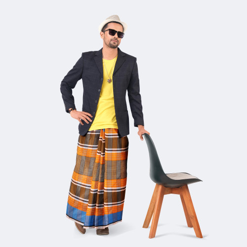 Digital Lungi: Premium Cotton 