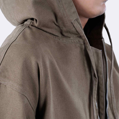 Cotton Bomber Hoodie