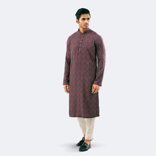 Men's Digital Print Panjabi