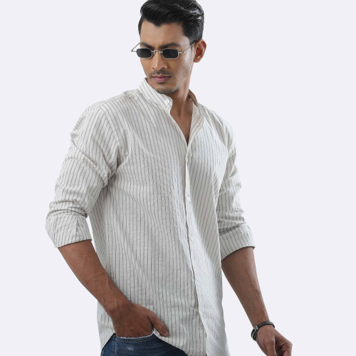 Relaxed Refined Oxford Cotton Shirt