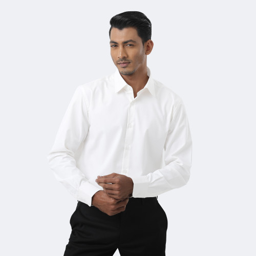 Non-Iron Cotton Dobby Shirt