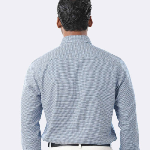 Non-Iron Yarn-Dyed Cotton Dobby Shirt