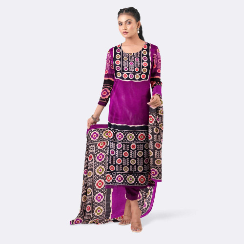 Women's Elegant Print Salwar Kameez – Jui