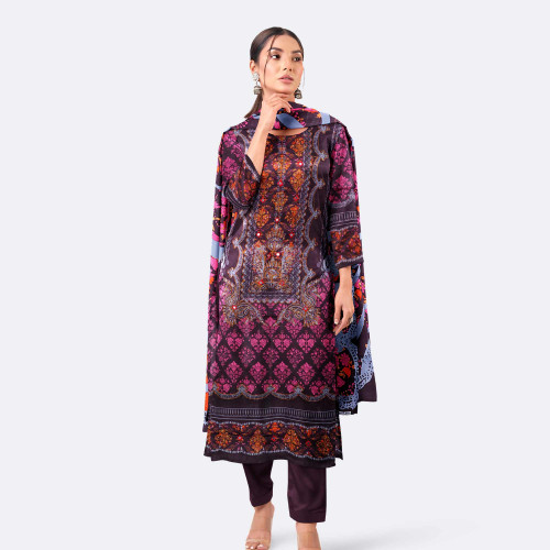 Women's Traditional Cotton Printed Salwar Kameez - Jui