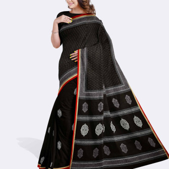 Block Paint Saree