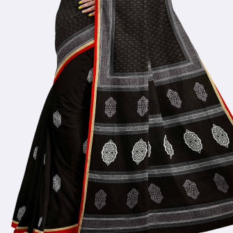 Block Paint Saree